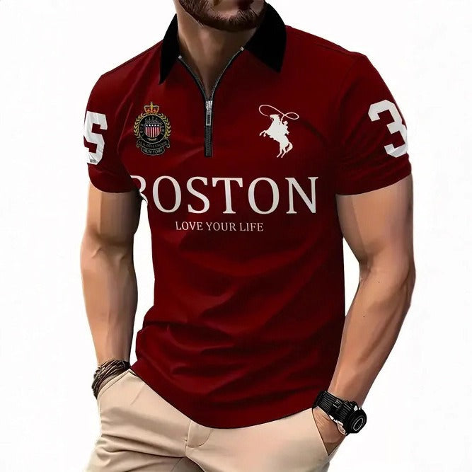 mens-3d-digital-print-zip-up-polo-shirt