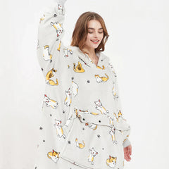 heated-hoodie-blanket