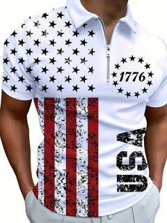 mens-3d-digital-print-zip-up-polo-shirt
